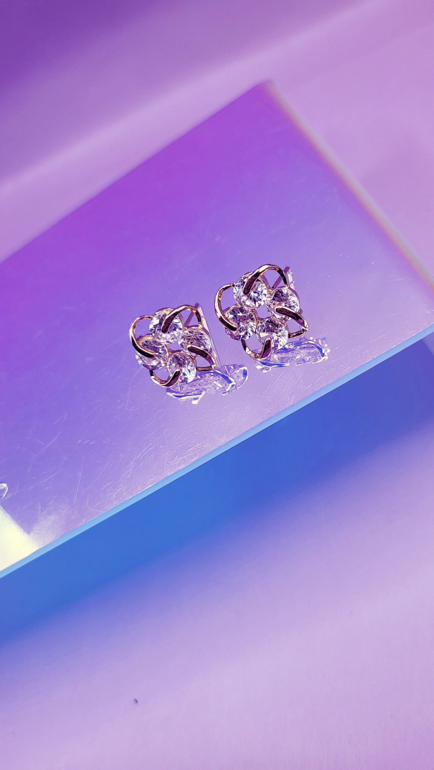 Sparkle Crystal Stud Earrings