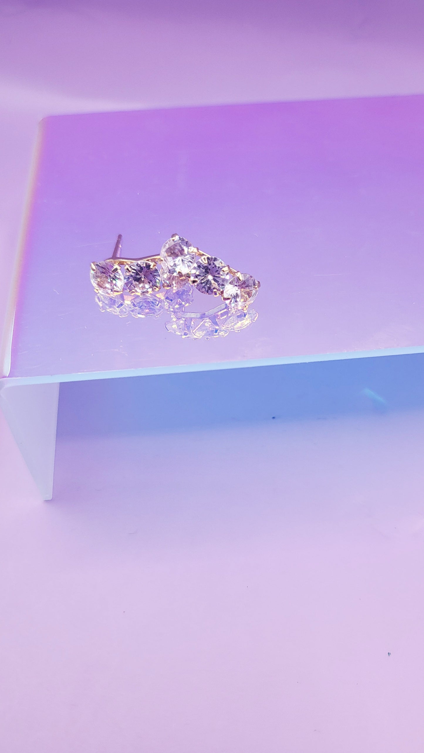 Shine Crystal Stud Earrings