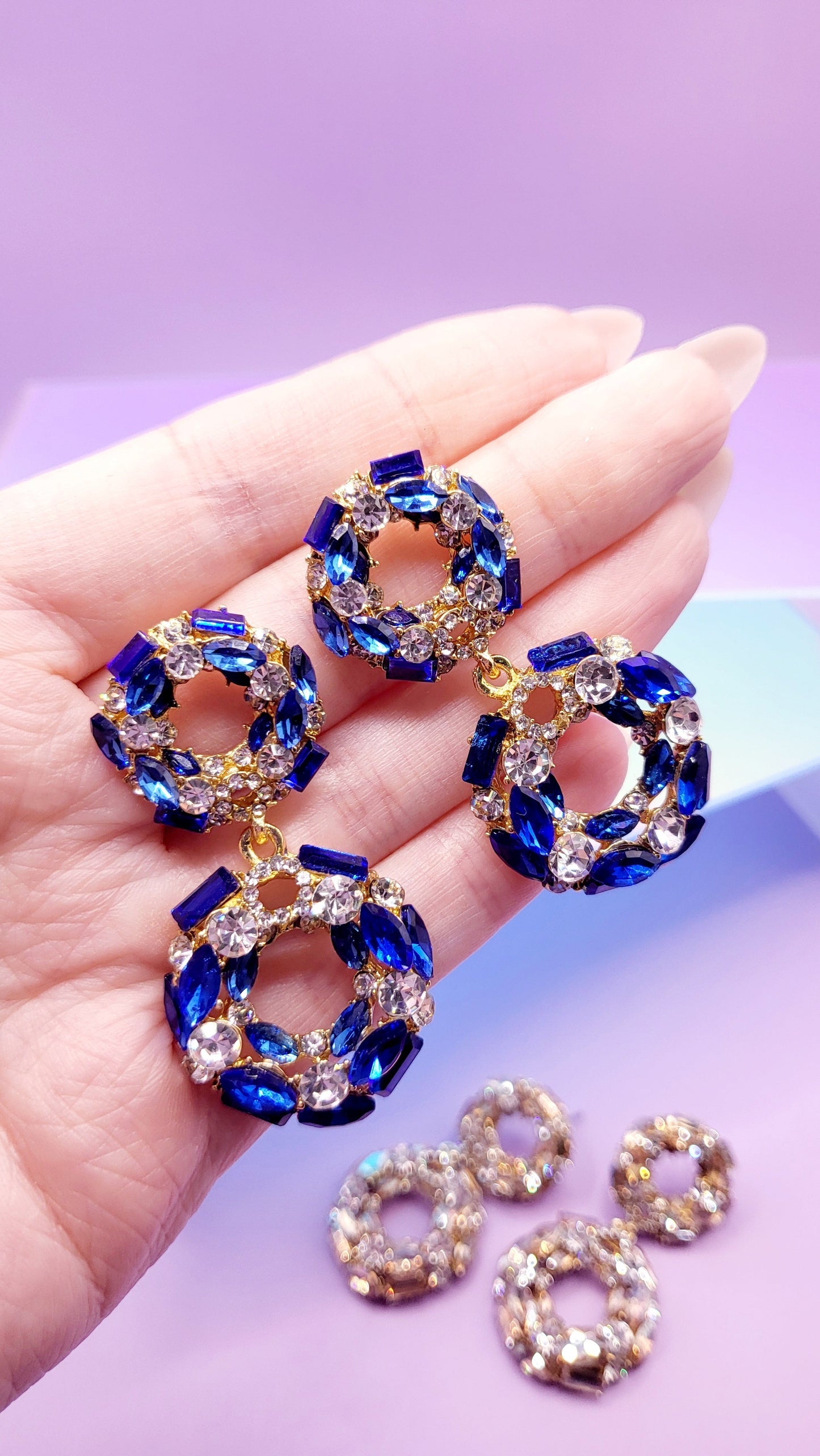 Polo Crystal Drop and Dangle Earrings