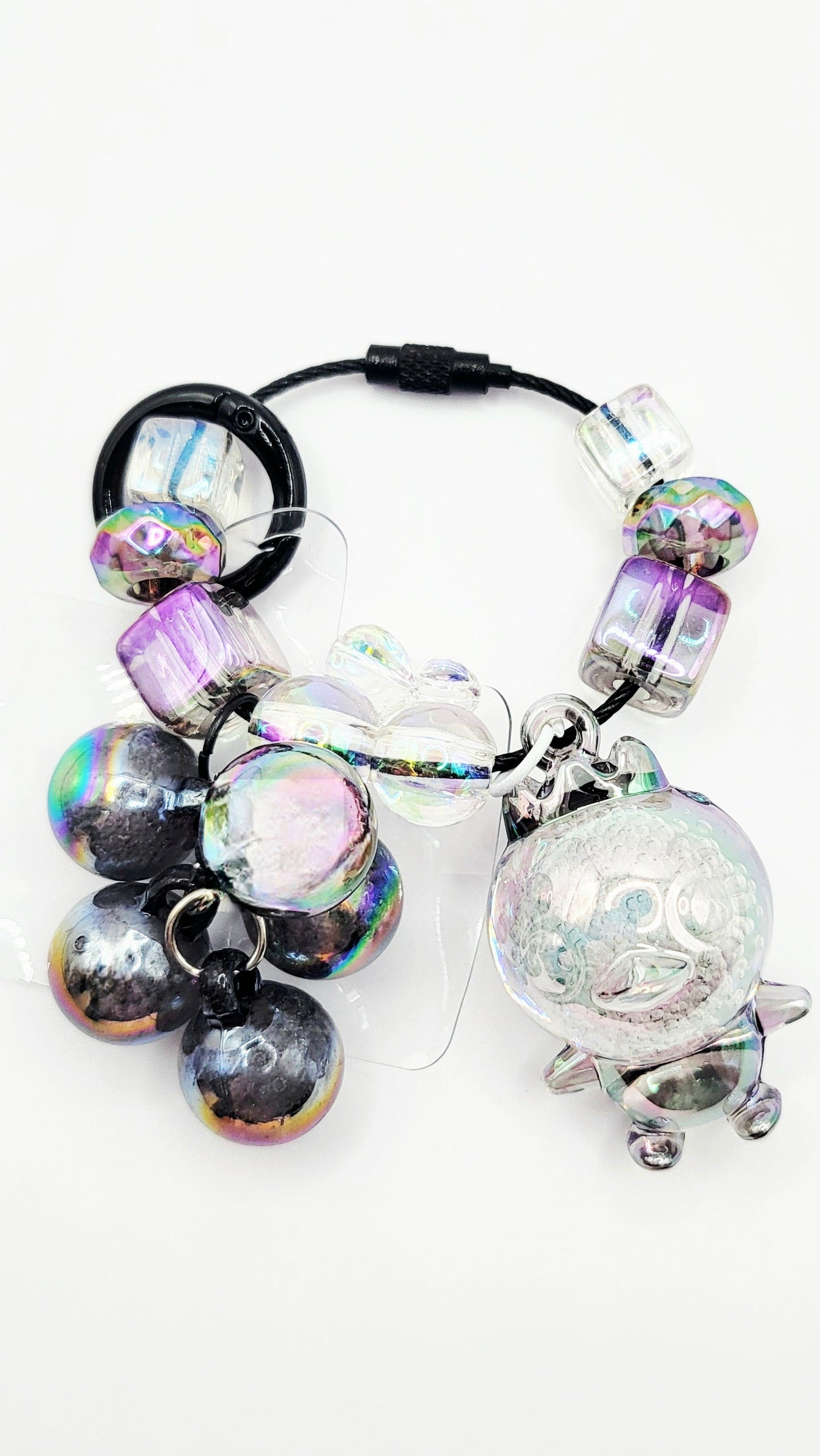 Penguin Bubble Keyring, Phone Charm & Bag Accessory
