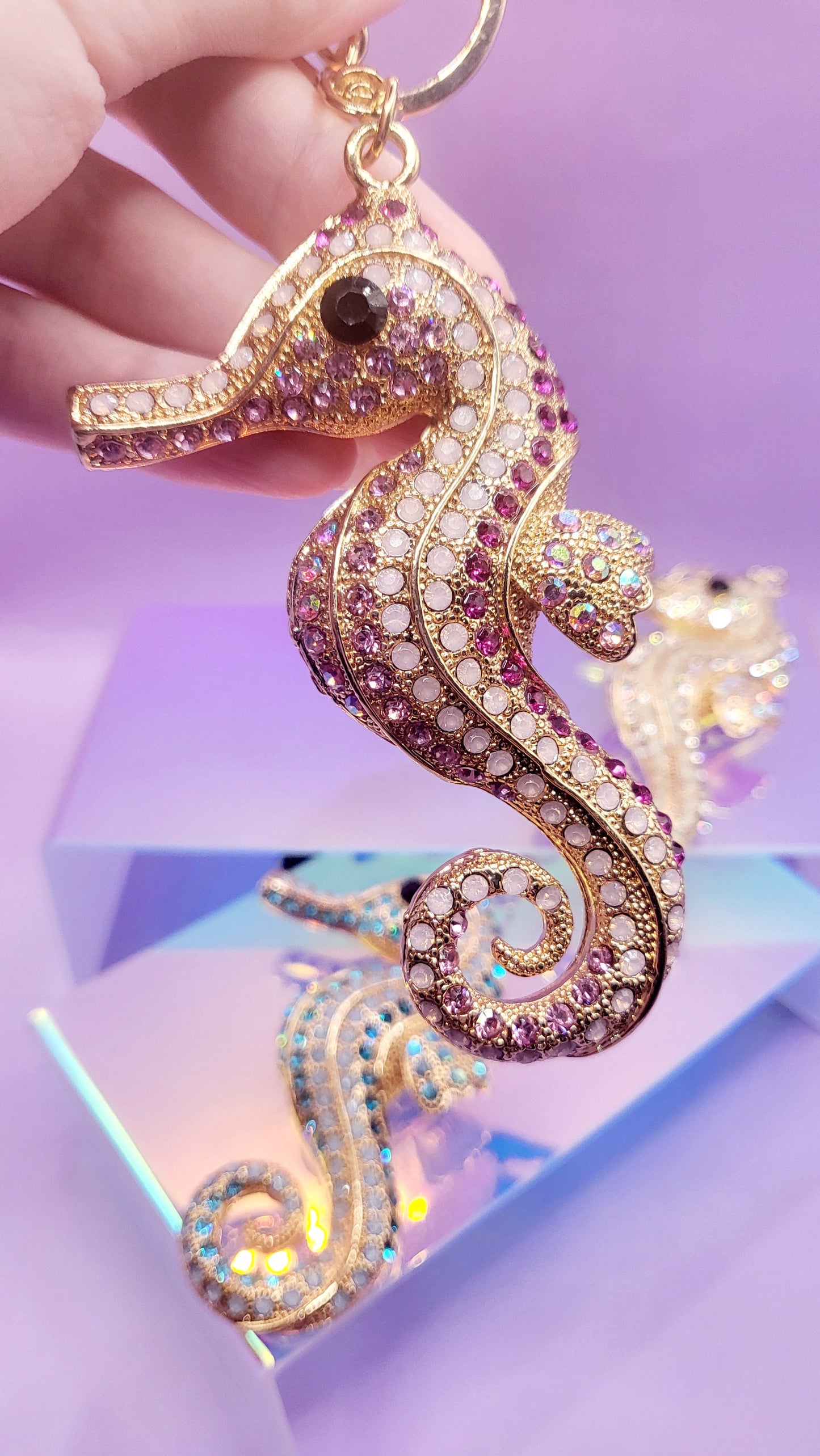 Seahorse Key Ring