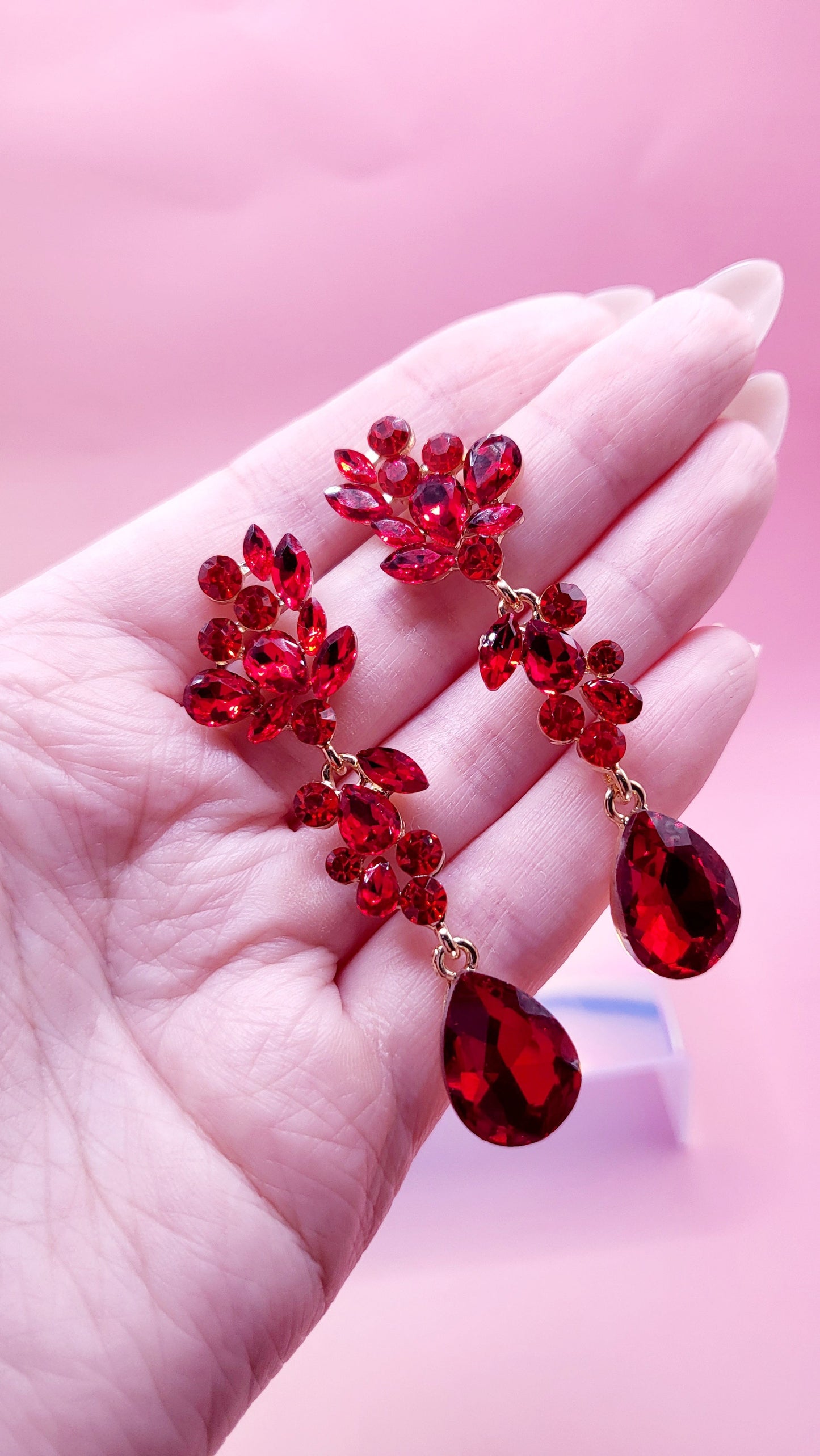 Perfection Crystal Drop and Dangle Earrings