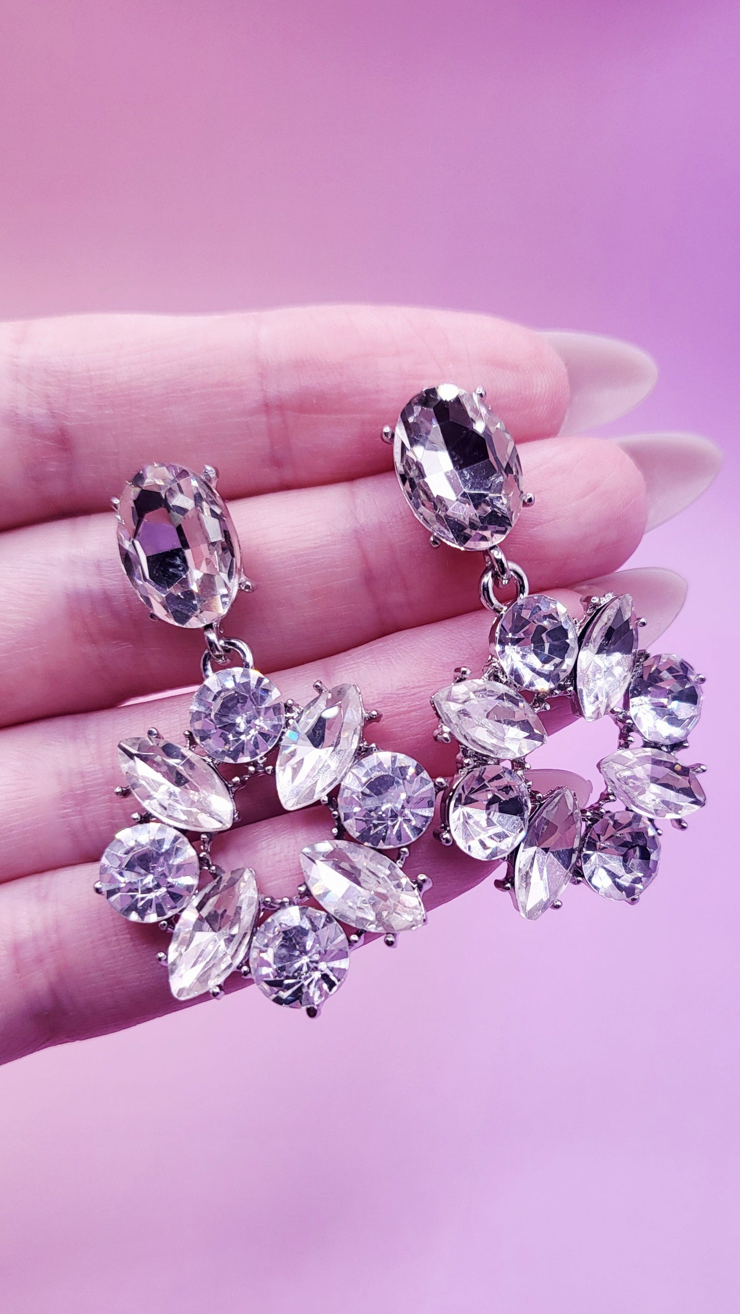 Twinkle Crystal Drop and Dangle Earrings