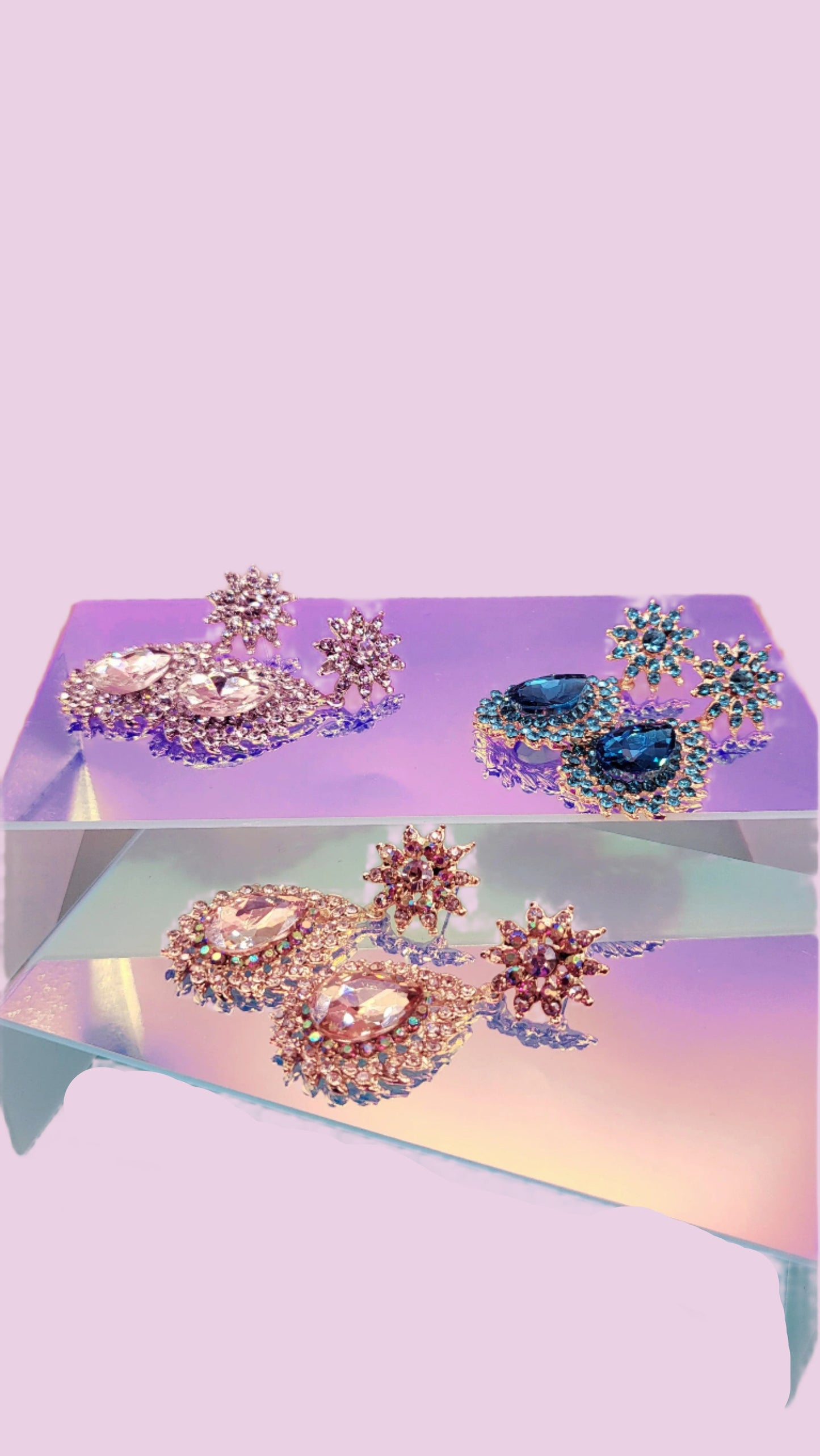 Precious Crystal Drop and Dangle Earrings