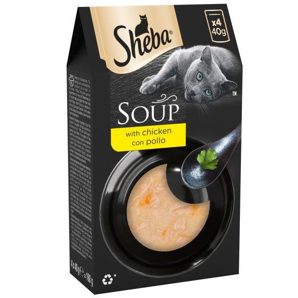 Sheba Pouch Classic Soup Chicken 40 x 40g