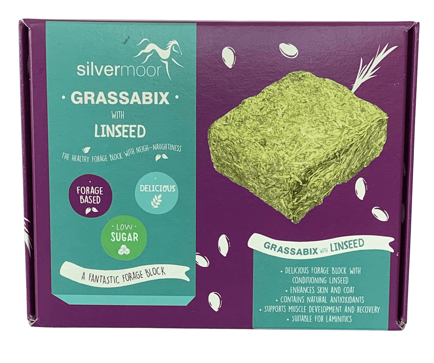 Silvermoor Grassabix with Linseed