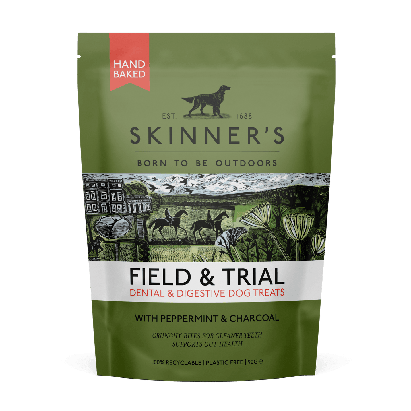 Skinners Field & Trial Dental & Digestive Dog Treats 90g