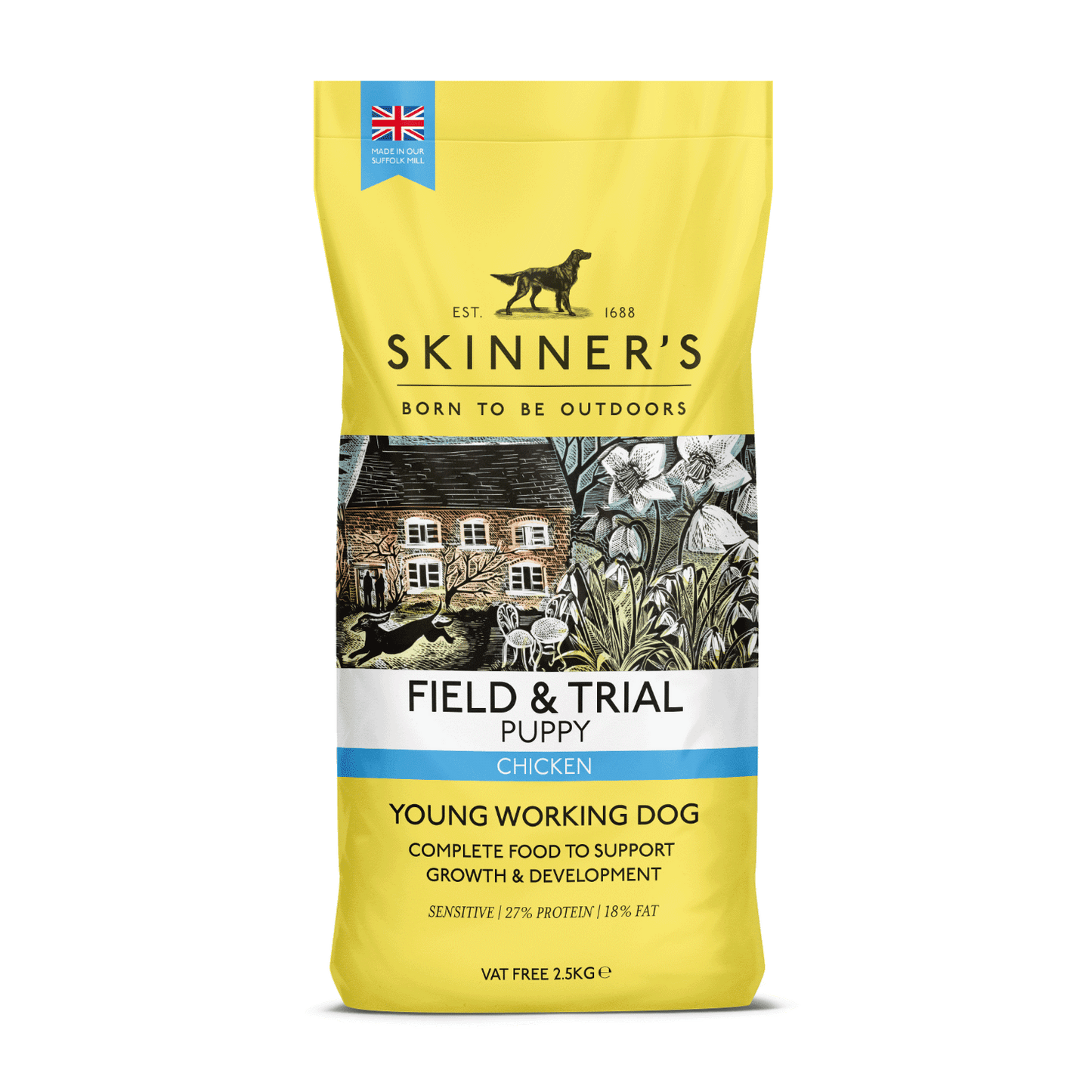 Skinners Field & Trial Puppy Chicken 2.5kg