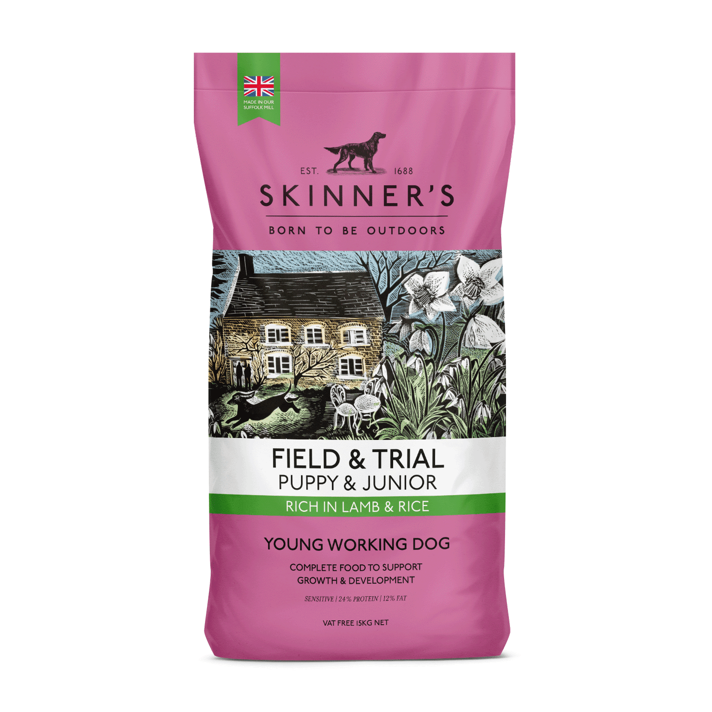 Skinners Field & Trial Puppy Lamb & Rice 2.5kg
