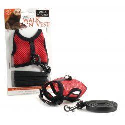 Small 'N' Furry Walk 'N' Vest 'N' Leash For Rabbits