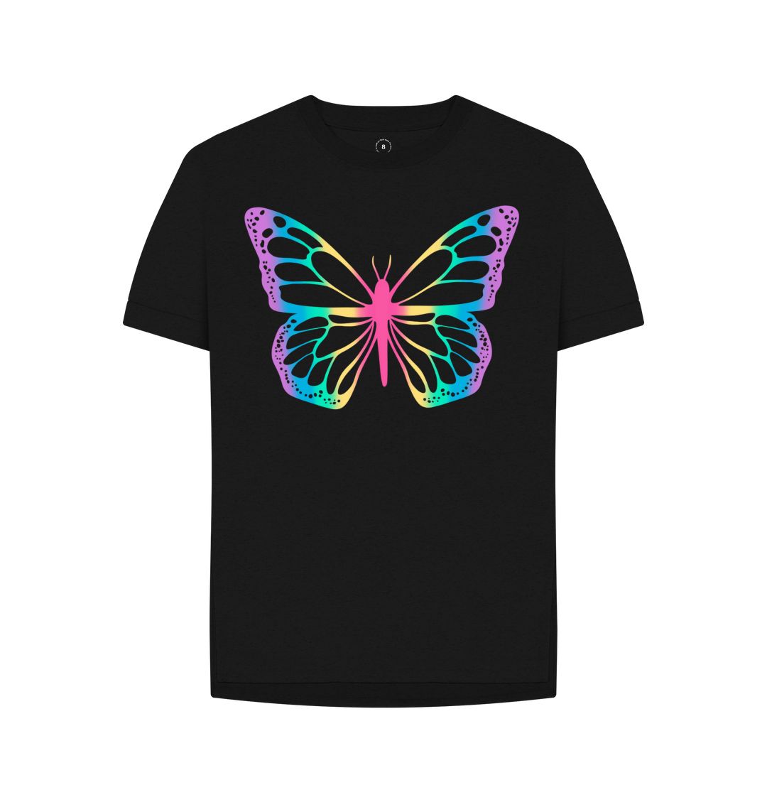 Women's Butterfly Print T-Shirts