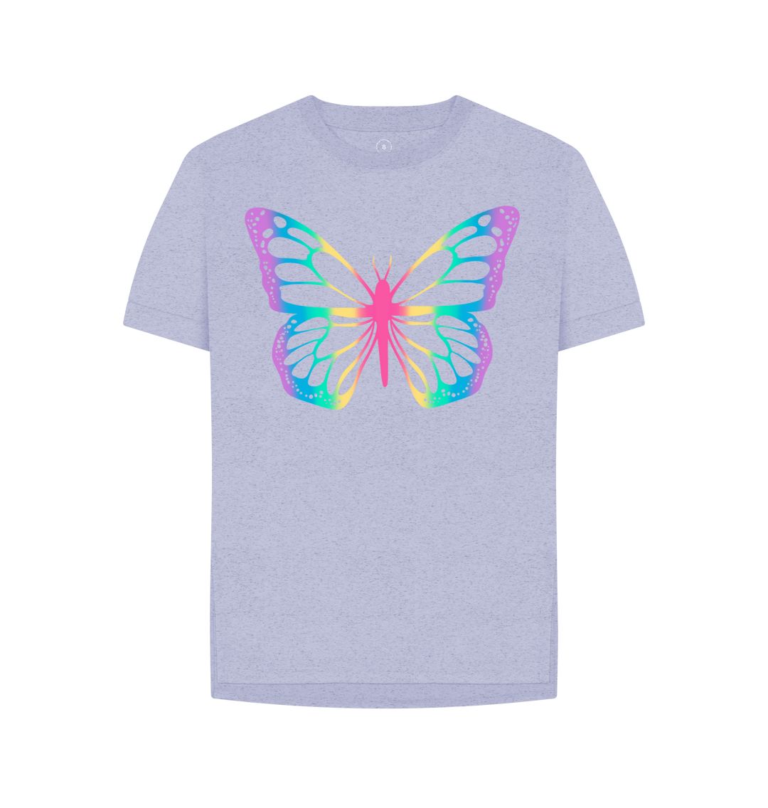 Women's Butterfly Print T-Shirts