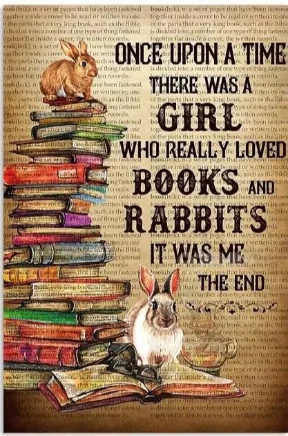Various Rabbit Tin Sign