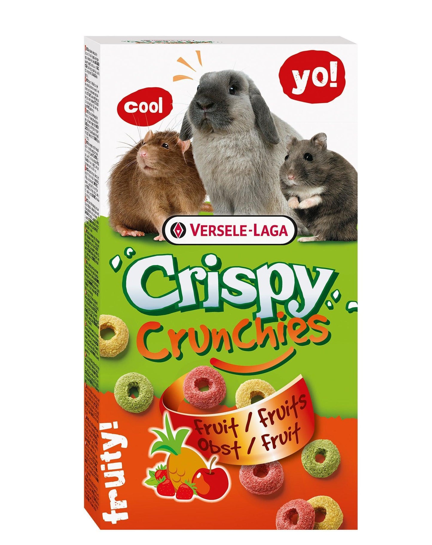 Versele Laga Crispy Crunchies Fruit 6x75g