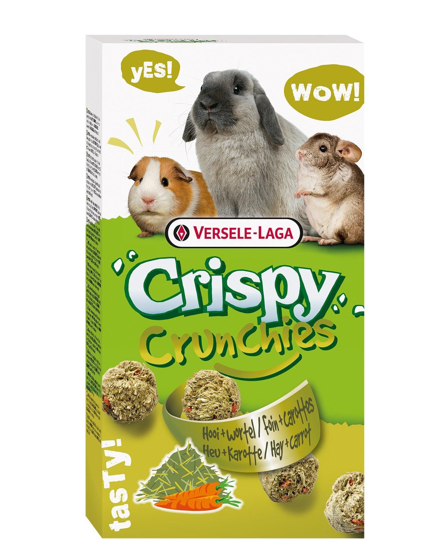 Versele Laga Crispy Crunchies Hay 6x75g