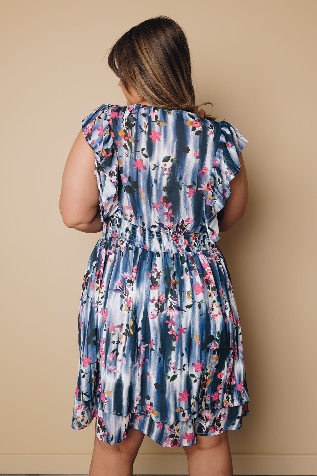 Plus Size Adalynn Floral Dress