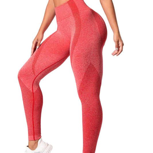 Seamless Knitted Peach Hip High Waist Slim Fit Fitness Running Sports Yoga Pants Women