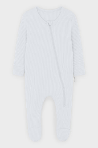 White Zip Sleepsuit