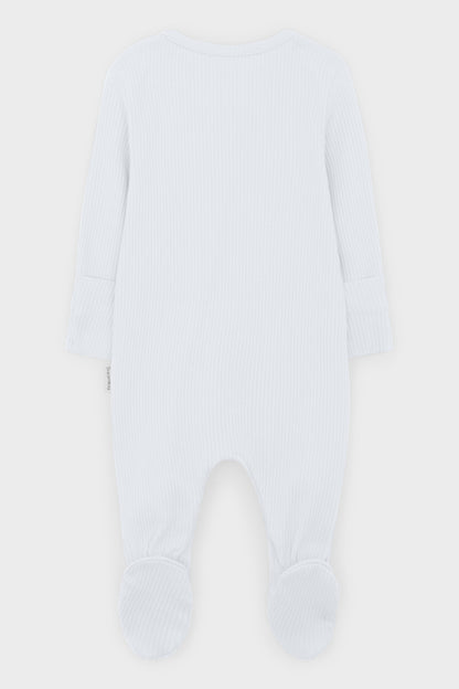 White Zip Sleepsuit