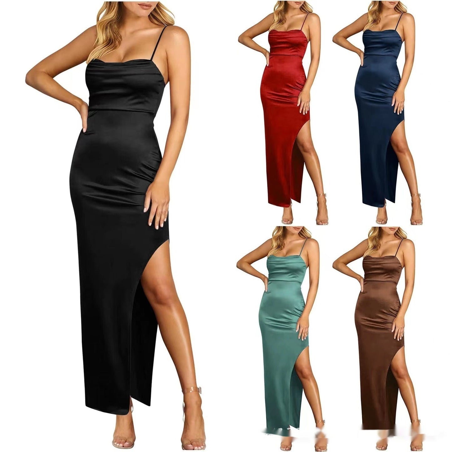 Women's High Waist Hip Lift Evening Dress Dress