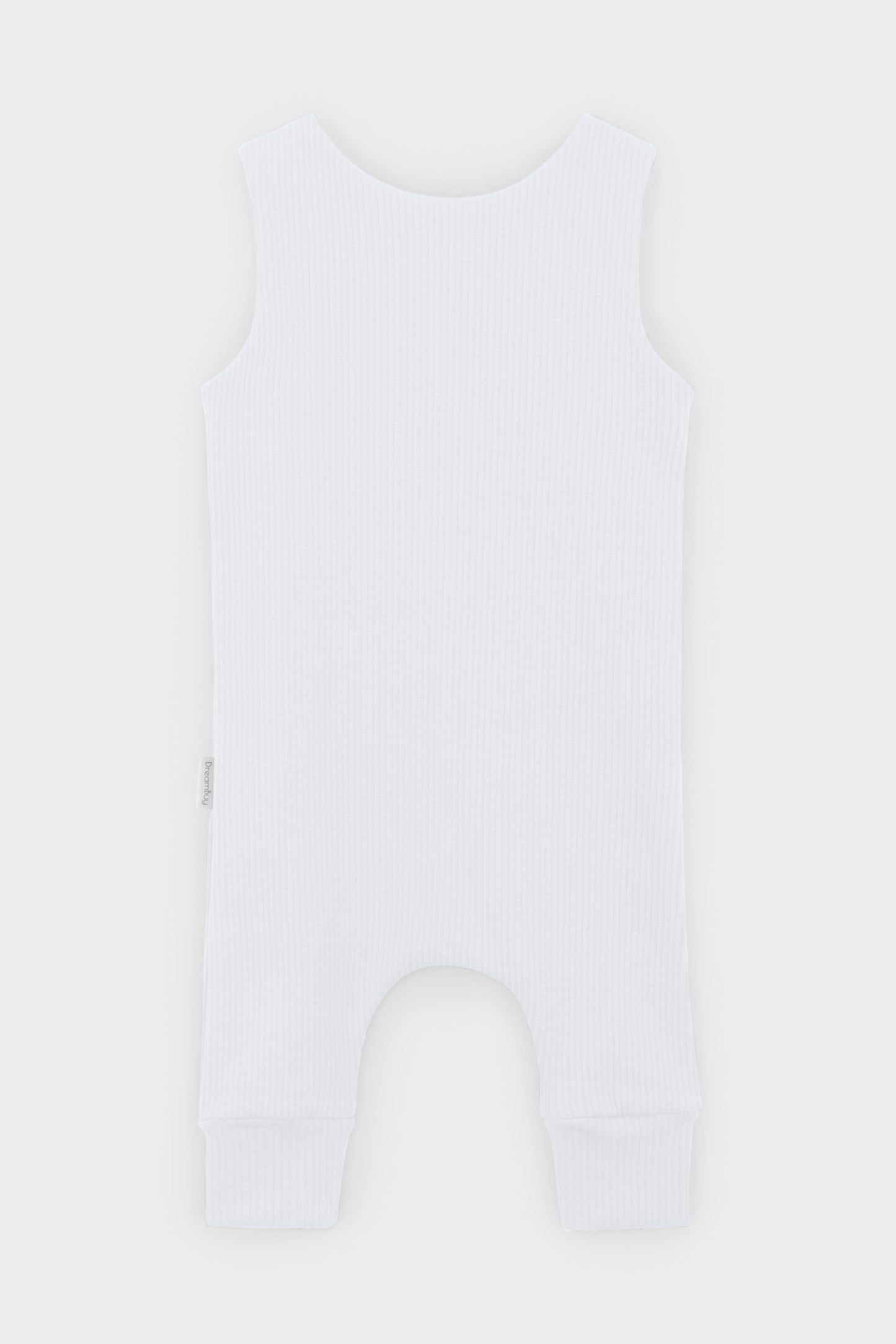White Dungarees