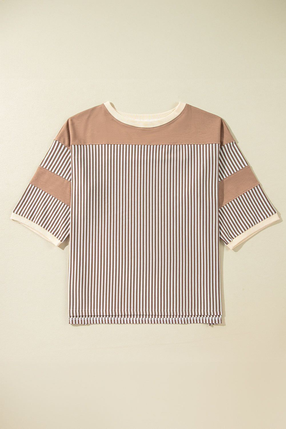 Stripe Embrace Plus T-Shirt-4