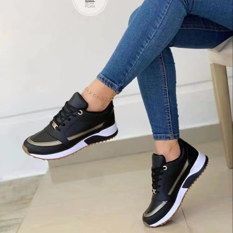 Women's Stylish Navy Blue Casual Sneakers Shoes