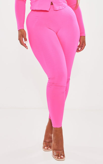 Shape Navy Branded Contour Gym Leggings