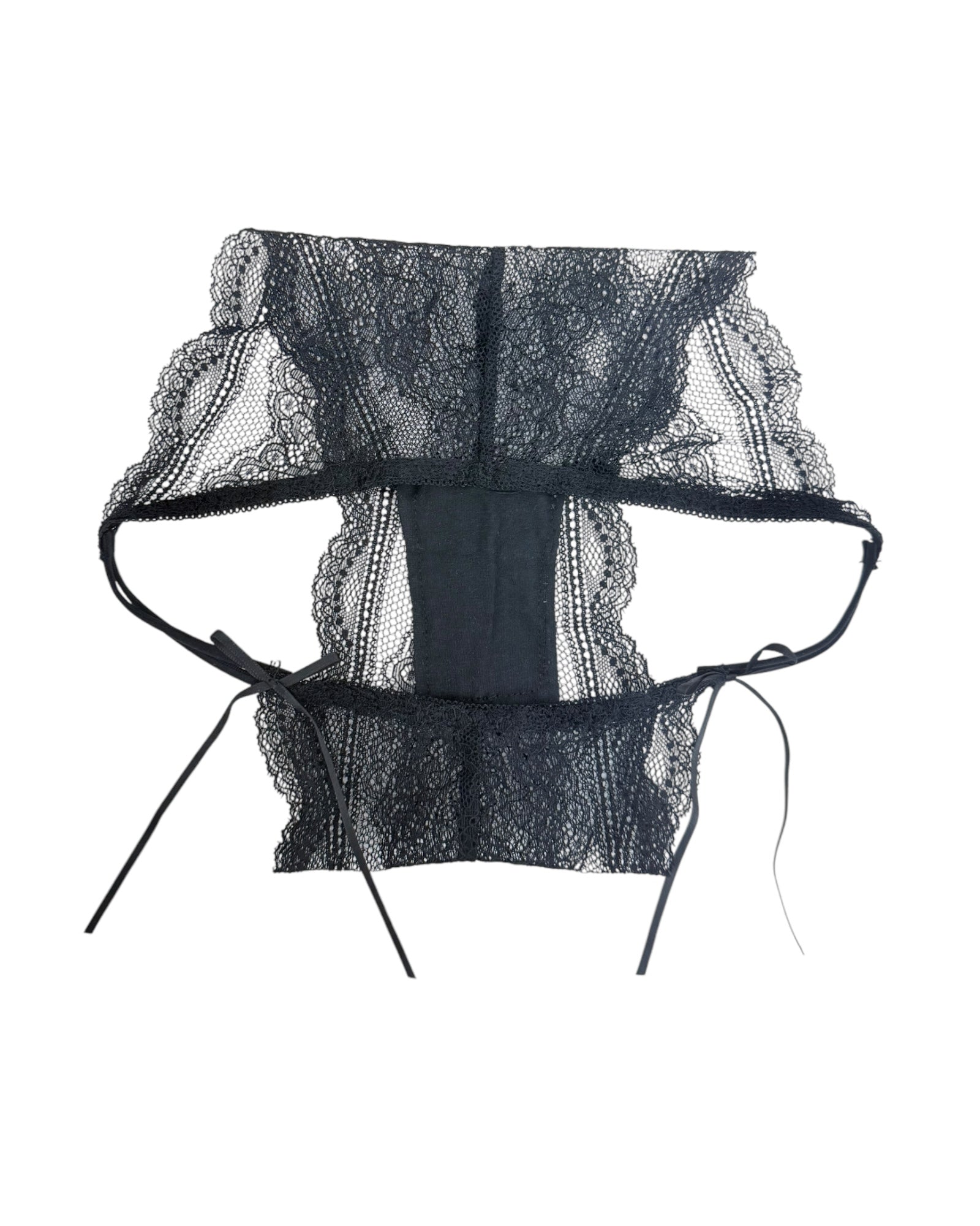 Sophisticated All-Lace Panties with Ruffled Trim-4