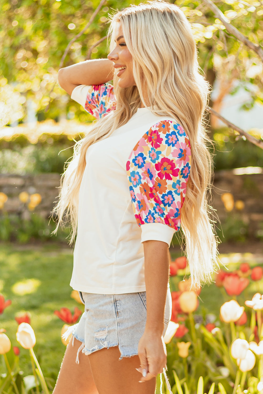 Zoya Puff Sleeve Top-2