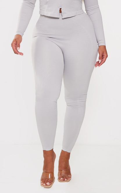 Shape Navy Branded Contour Gym Leggings