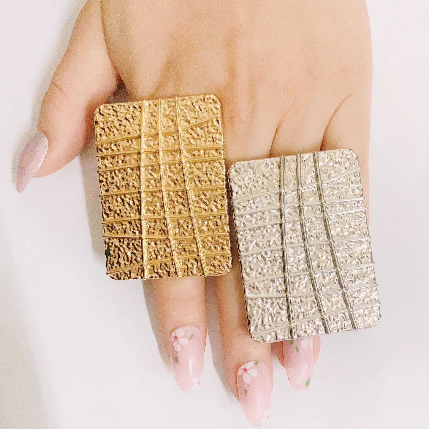 Rings For Women Big Gold Plated Ring Assorted Elements and Shapes Jewelry Sets Accesorios Gift Free Shipping Adjustable Size YLL