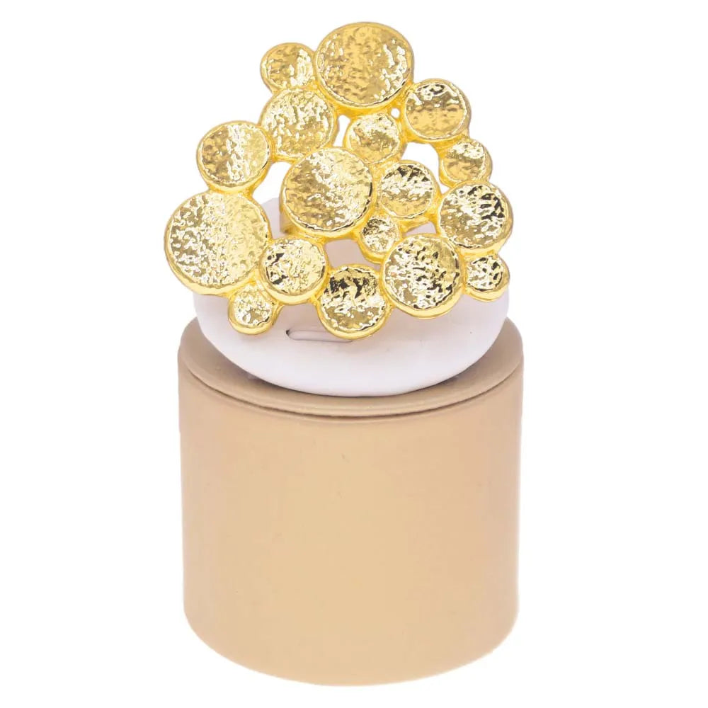 Rings For Women Big Gold Plated Ring Assorted Elements and Shapes Jewelry Sets Accesorios Gift Free Shipping Adjustable Size YLL