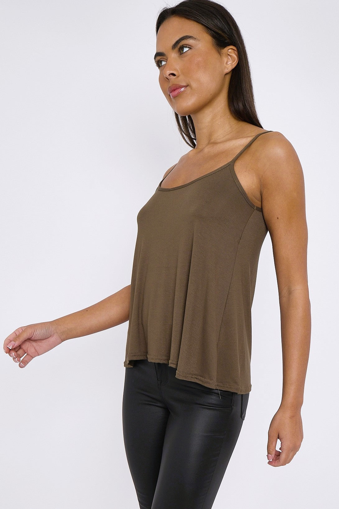 Khaki Cami Top-2
