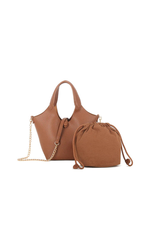 Brown Shoulder Bag-0