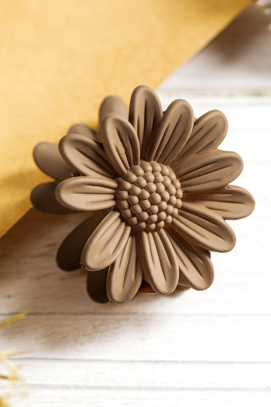 Small Boho Daisy Flower Hair Claw Clip-0