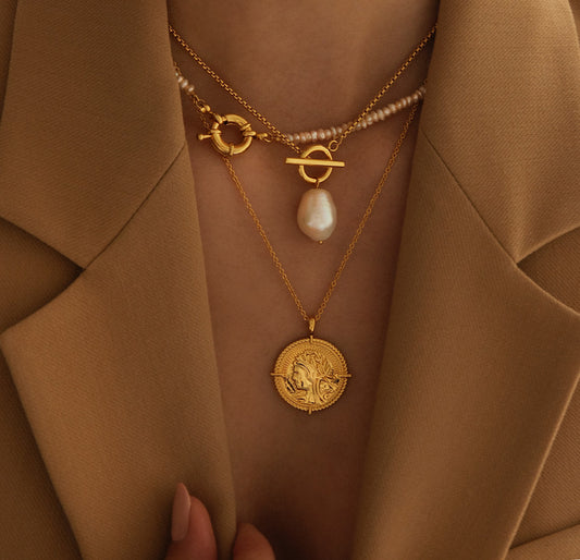 The Liora Coin Necklace-0