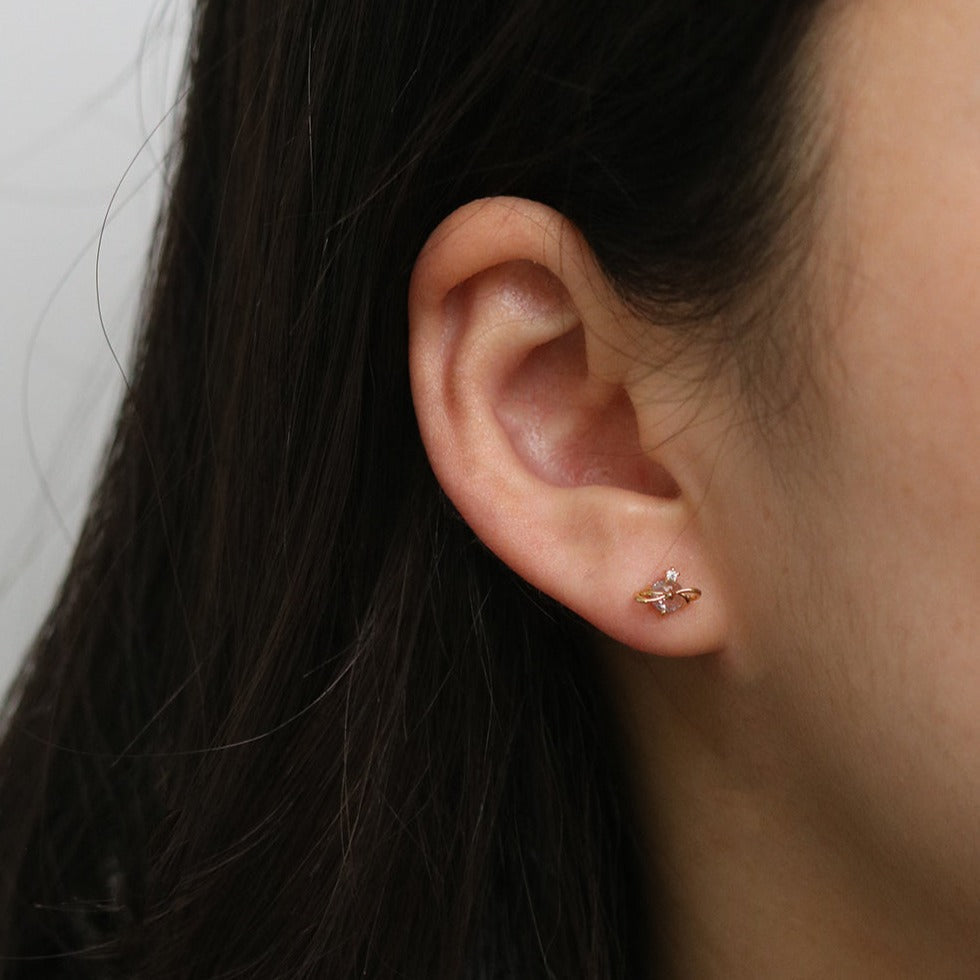 Princess saturn earrings-3
