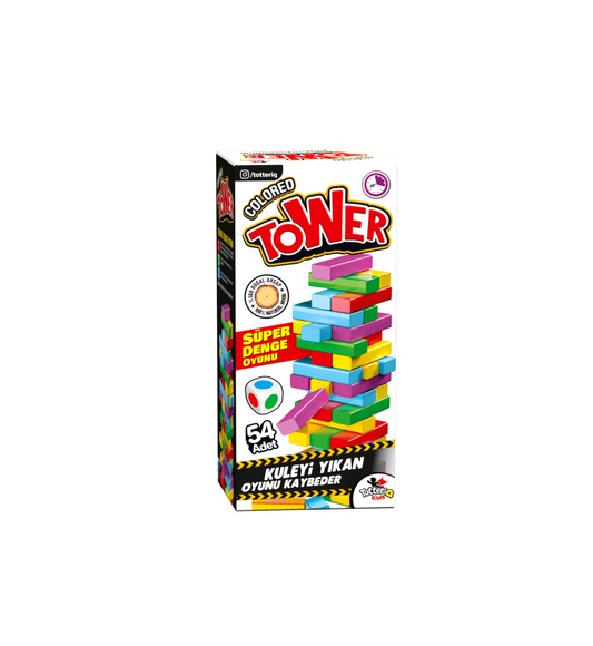 Totteriq Coloured Tower Game-0