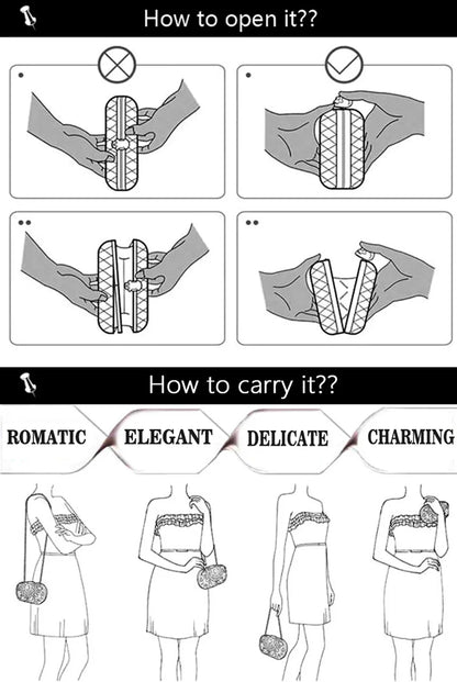 Newest Luxury Women Evening Bag Party Pouch Designer Hollow Out Crystal Clutches Gold Rhinestone Purses Money Handbag