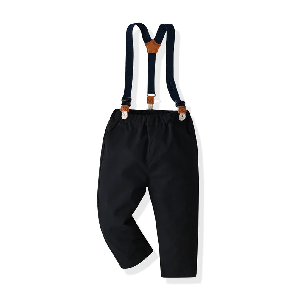 top and top Autumn Winter Christmas Brother and Sister Matching Sets Boys Gentleman Suit+ Girls Dresses Children Clothing Sets