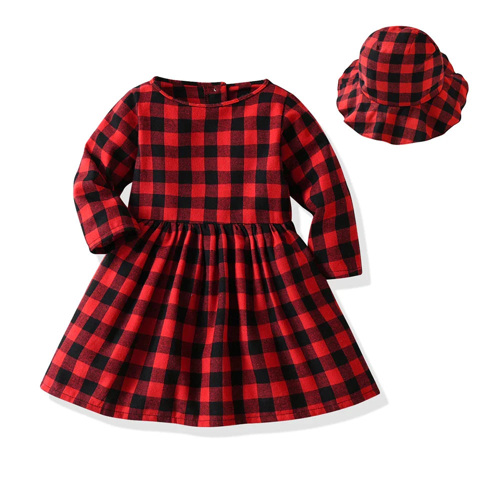 top and top Autumn Winter Christmas Brother and Sister Matching Sets Boys Gentleman Suit+ Girls Dresses Children Clothing Sets