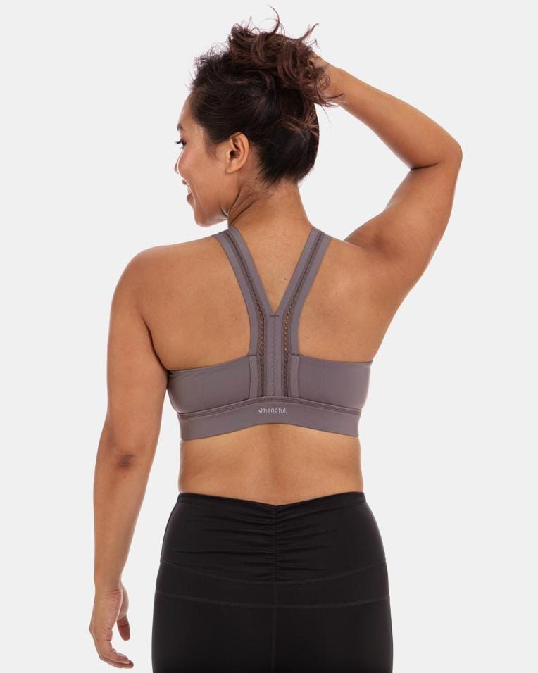 Y-Back Bra – Magnetic Gray-1