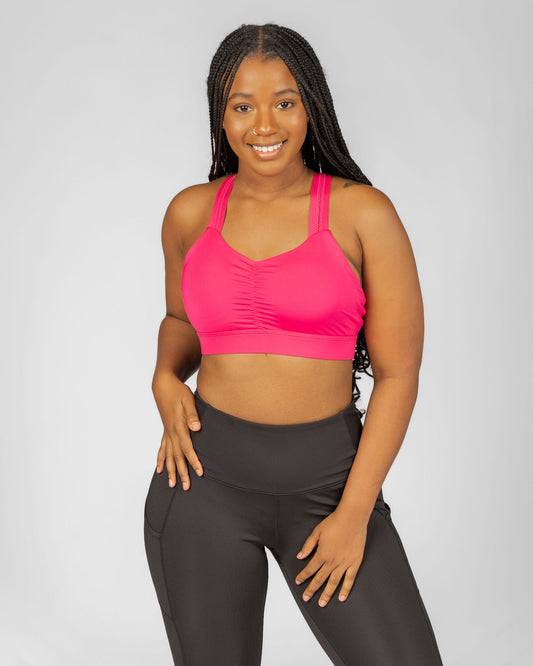 Y-Back Bra – Battle Cry Pink-0