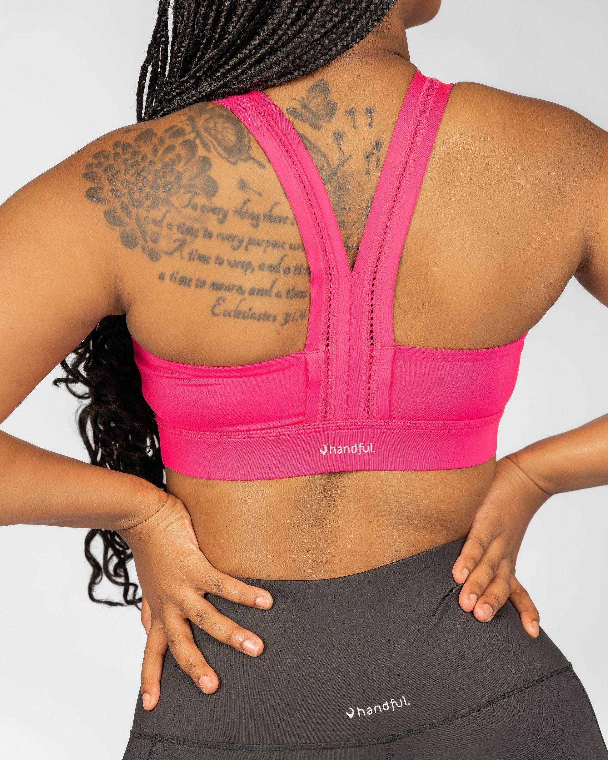 Y-Back Bra – Battle Cry Pink-1