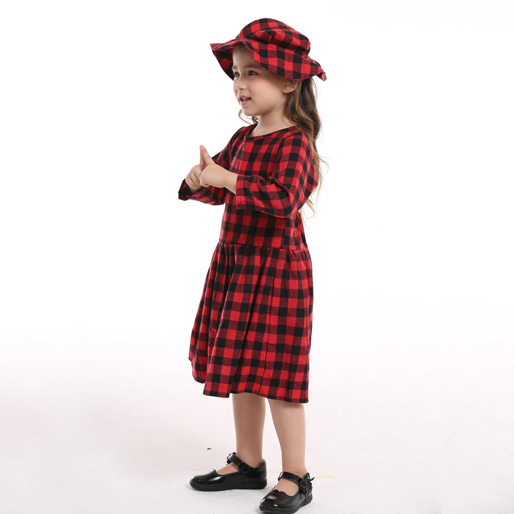 top and top Autumn Winter Christmas Brother and Sister Matching Sets Boys Gentleman Suit+ Girls Dresses Children Clothing Sets