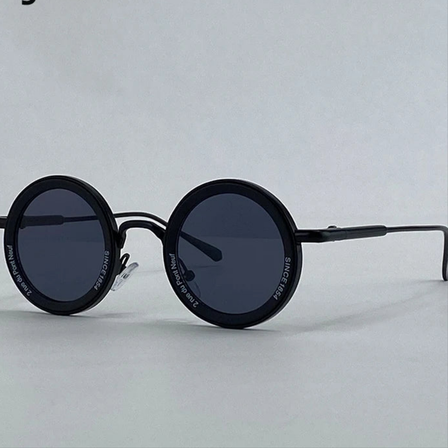 Small Frame Round Steampunk Sunglasses Men 2025 Luxury Brand Retro Punk Sun Glasses For Male Classic Driving Eyewear UV400