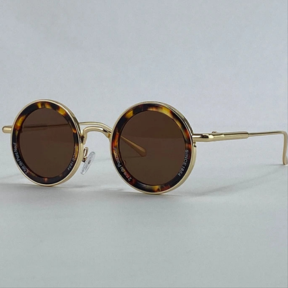 Small Frame Round Steampunk Sunglasses Men 2025 Luxury Brand Retro Punk Sun Glasses For Male Classic Driving Eyewear UV400