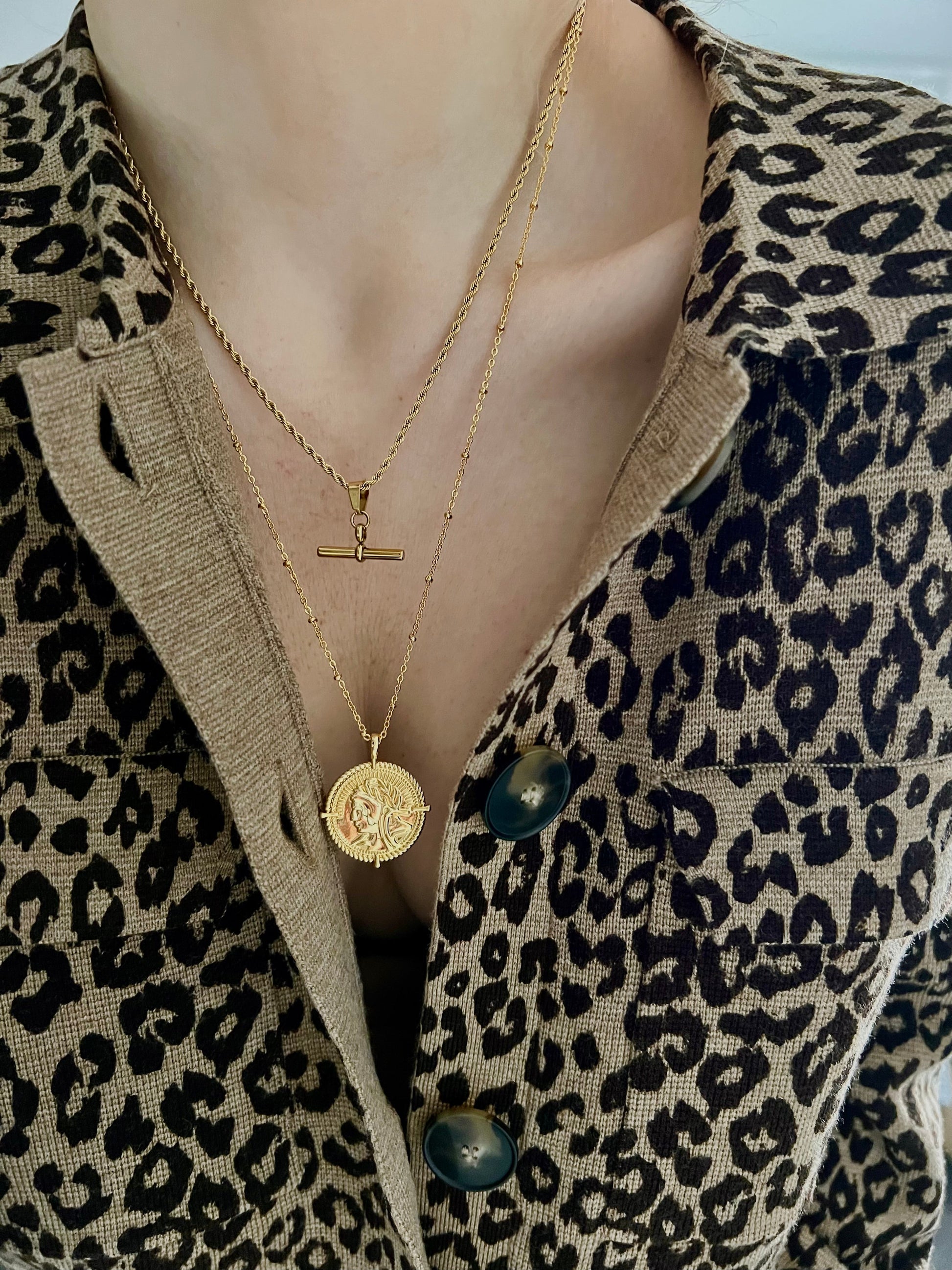 The Liora Coin Necklace-2