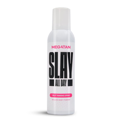 Slay All Day Self Tanning Aerosol - Boujee Baby Powder Scent-2